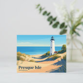 Presque Isle State Park VS Briefkaart (Staand voorkant)