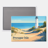Presque Isle State Park VS Magneet (Voorkant / Achterkant)