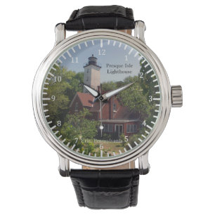 Presque Isle Vuurtoren Erie, PA horloge