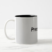 Press Corpse Tweekleurige Koffiemok (Links)