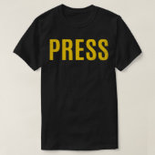 Press Journalist Reporter Credentials Pullover (Design voorkant)