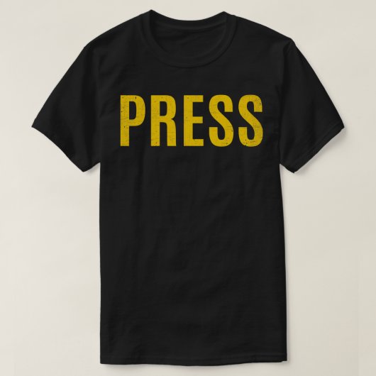 Press Journalist Reporter Credentials Pullover (Design voorkant)