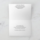 Press On Enmoeting Greeting Card Kaart (Binnen)