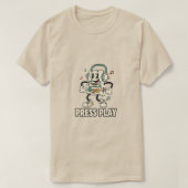 Press Play T-shirt (Design voorkant)