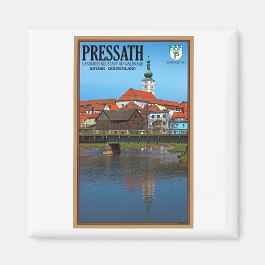 Pressath - Winter Magneet (Voorkant)