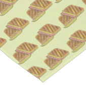 Presse Cuban Ham Cheese Sandwich Deli Restaurant Korte Tafelloper (Hoek)