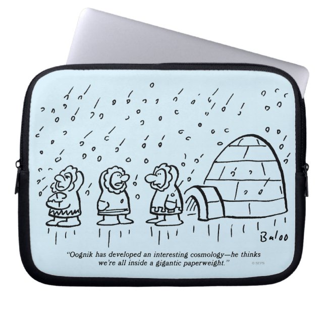 Presse-papier Laptop Sleeve (Voorkant)