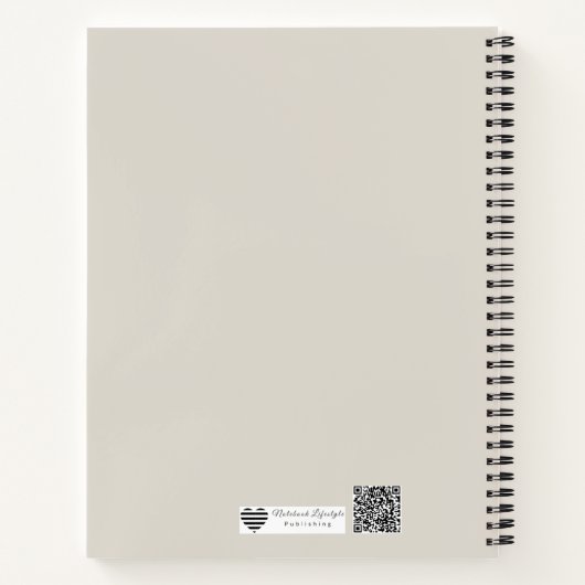 Pressed Flower Memory | Sentimental Botanical Keep Notitieboek (Achterkant)