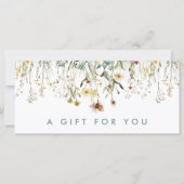 Pressed Flowers Cadeaubon (Voorkant)