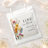 Pressed Flowers Wildflower Boho bruiloft Bedankzakje (Geknipt)