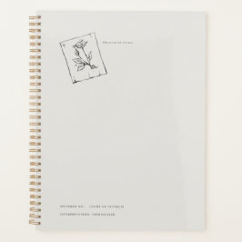 Pressed Rose- Regency Correspondence Planner