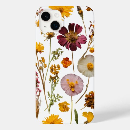 Pressed Wildflower Garden – Apple iPhone Case-Mate iPhone Case (Achterkant)
