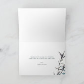 Pressed Wildflowers H Gevouwen Moederdag Kaart (Binnen)