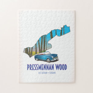 Pressmennan Wood Schotland Legpuzzel