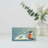 PRESSURE WASHER customer loyalty punch card (Staand voorkant)