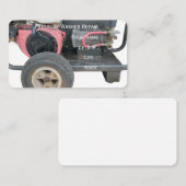 Pressure Washer Repair Business Card Visitekaartje (Voorkant / Achterkant)