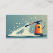 PRESSURE WASHER with qr code Klantenkaartje (Voorkant)