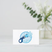 PRESSURE WASHER with qr code Klantenkaartje (Staand voorkant)