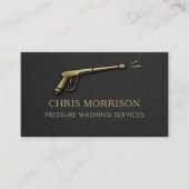 Pressure Washing Services Visitekaartje (Voorkant)