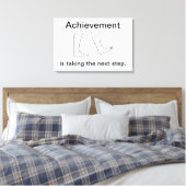 Prestatie is de volgende stap Canvasprint Canvas Afdruk (Insitu (Slaapkamer))