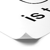 Prestatie is de volgende stap Posters (Hoek)