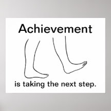 Prestatie is de volgende stap Posters