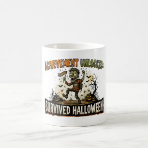 Prestatie vrijgespeeld: Halloween overleefd Koffiemok
