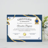 Prestatie Waardeer Certificaat (Staand voorkant)