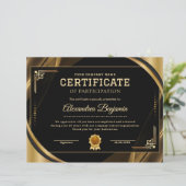 Prestatie Waardeer Certificaat (Staand voorkant)