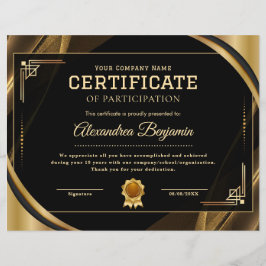 Prestatie Waardeer Certificaat