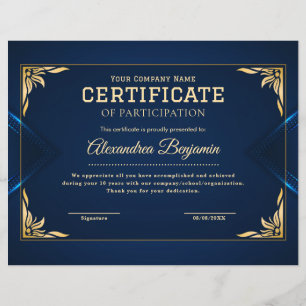 Prestatie Waardeer Certificaat