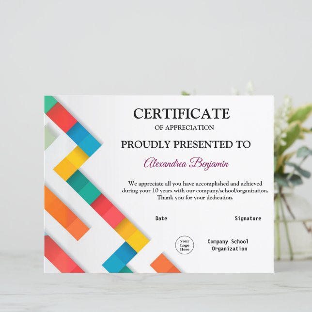 Prestatie Waarderen Goud rood logo  (Staand voorkant)