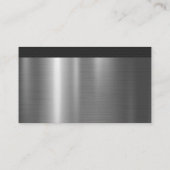 Prestatieauto Driftlogo | Metalen Katrol Visitekaartje (Achterkant)