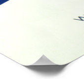  prestatiekaart voor mannen poster (Hoek)