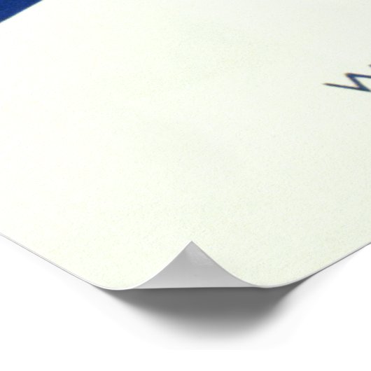  prestatiekaart voor mannen poster (Hoek)