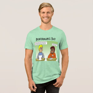 Prestaties Betalen Mannen Tri-Blend T-shirt