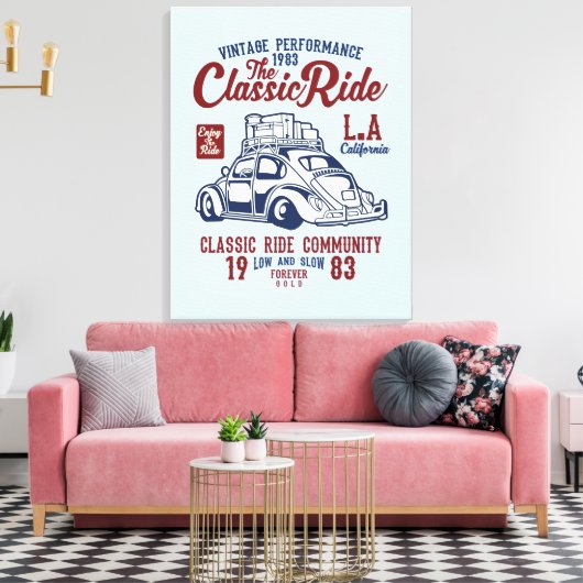  prestaties de klassieke ridecanvas afdrukken (Insitu (Woonkamer))