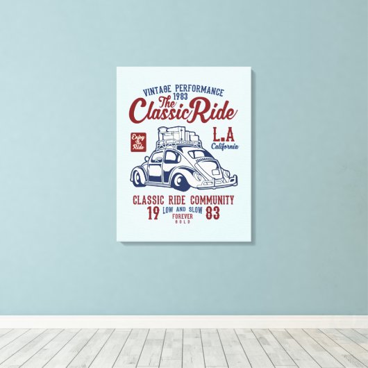  prestaties de klassieke ridecanvas afdrukken (Insitu (Houten vloer))