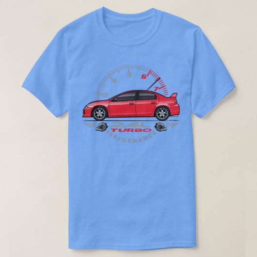 Prestaties rood t-shirt (Design voorkant)
