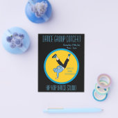 Prestaties van dansgroepen met moderne of heuphop flyer (Enkel)