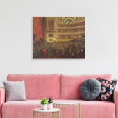 Prestaties van "Hernani" door Victor Hugo Canvas Afdruk (Insitu (Woonkamer))