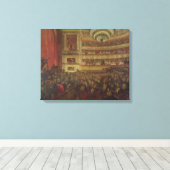 Prestaties van "Hernani" door Victor Hugo Canvas Afdruk (Insitu (Houten vloer))