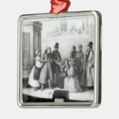 Prestaties van "Le Pere Goriot" Metalen Ornament (Links)