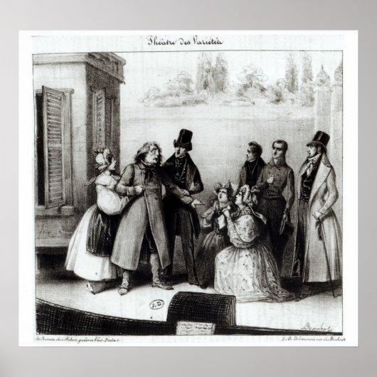 Prestaties van Le Pere Goriot Poster (Voorkant)