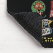 Prestaties van Monster Squad-badges Muismat (Hoek)