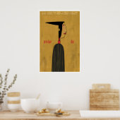 Prestige Chic Poster Moderne Abstracte Vrouw – (Keuken)