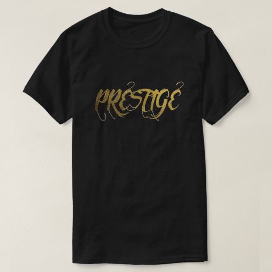 Prestige Gold Foil T-Shirt (Design voorkant)