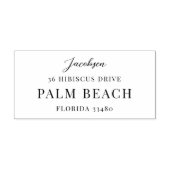 Prestige | Klassiek minimaal retouradres Zelfinktende Stempel (Design)