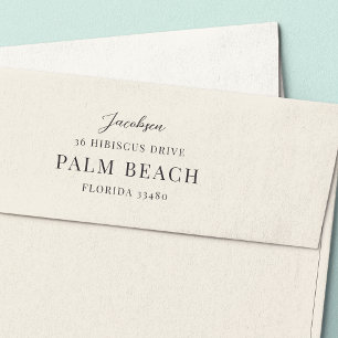 Prestige   Klassiek minimaal retouradres Zelfinktende Stempel