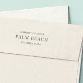 Prestige | Klassiek minimaal retouradres Zelfinktende Stempel